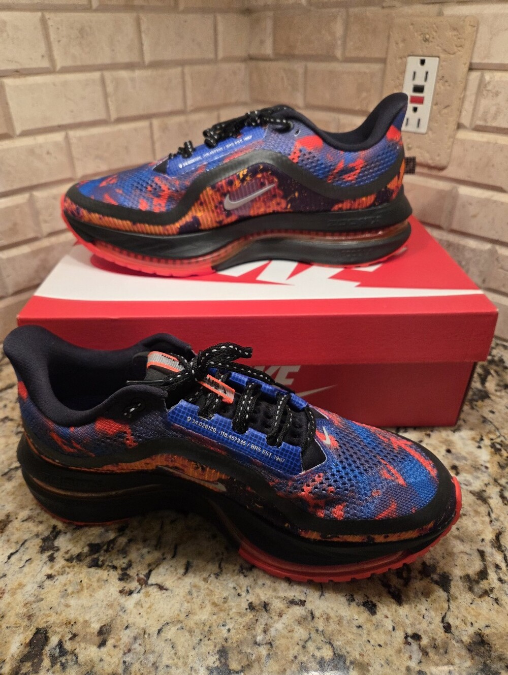 Nike Air Zoom Pegasus Premium Bright Crimson Blue IM6779-635 New Women 11 - Picture 9 of 9